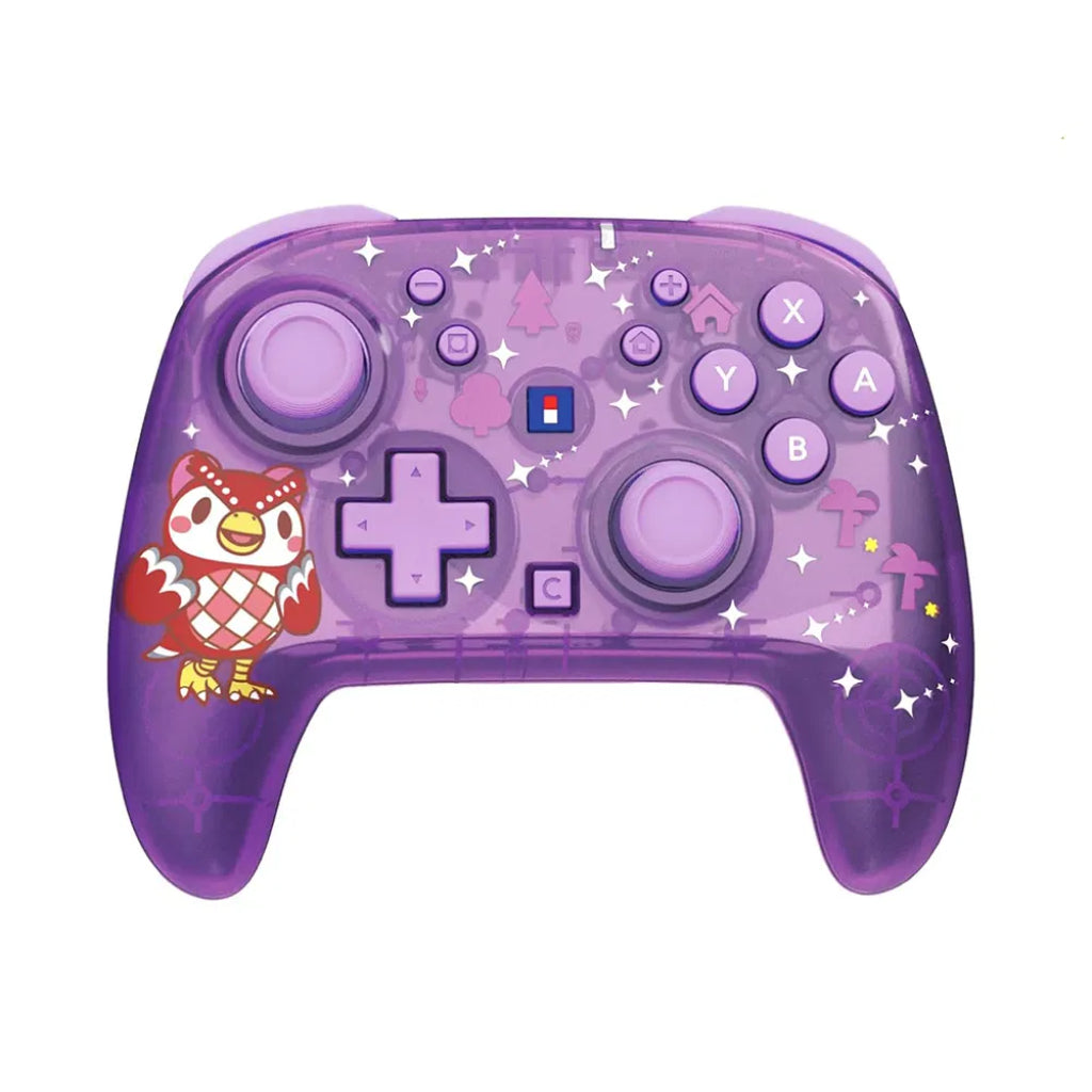 HORI HORIPAD Turbo Wireless Animal Crossing: New Horizons Series for Nintendo Switch 2 - Purple (NSX-193A)