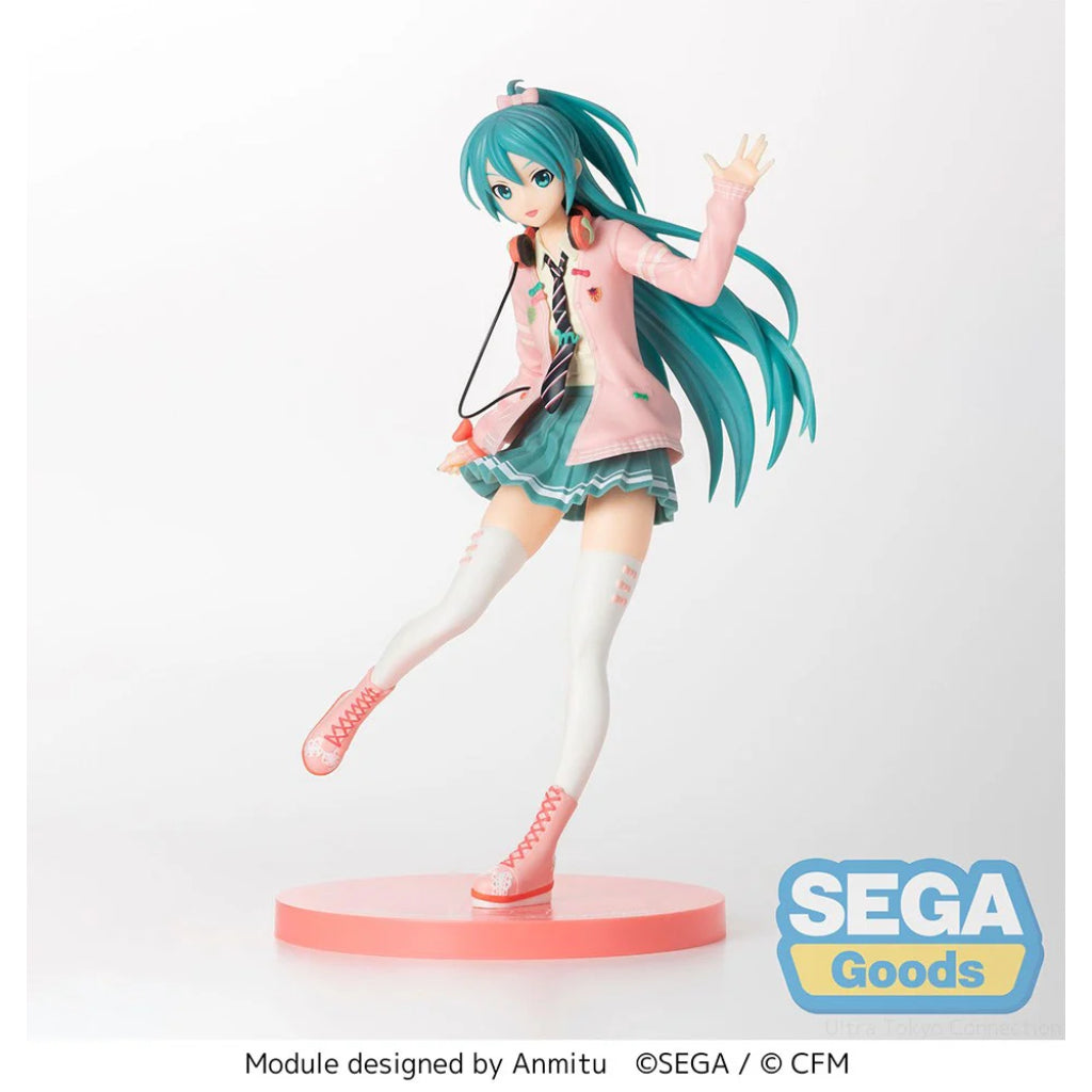 Sega SPM Hatsune Miku Ribbon Girl Ver PJ Diva Arcade Future Tone Figure
