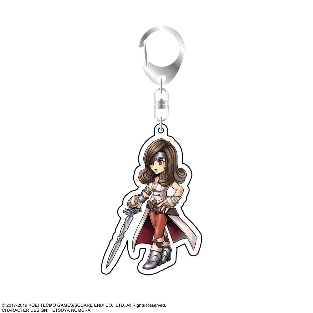 Square Enix Acrylic Keychain - Beatrix DISSIDIA Final Fantasy