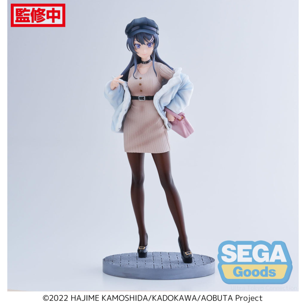Sega Mai Sakurajima Casual Clothes Ver. Luminasta Rascal Does Not Dream of a Bunny Girl Senpai Figure