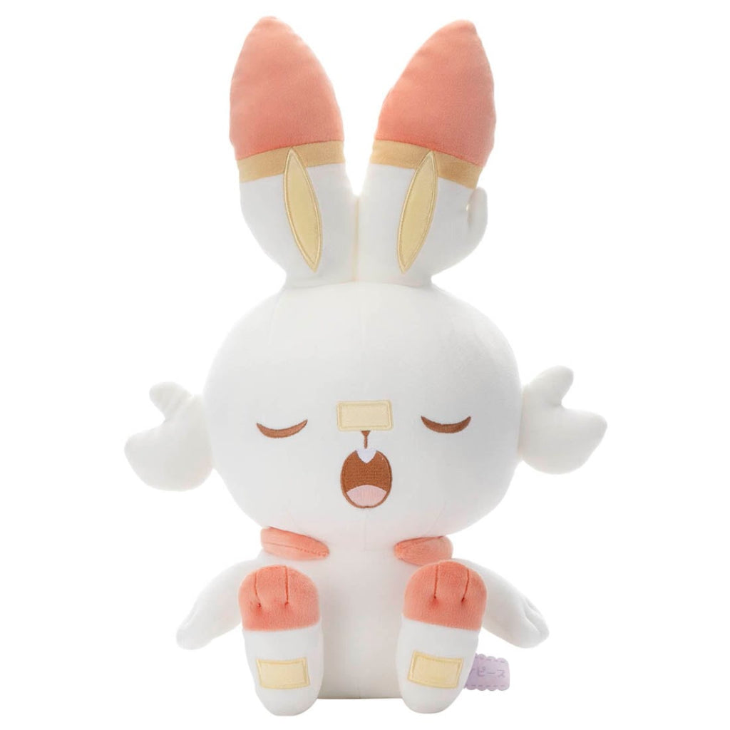 Takara Tomy A.R.T.S Scorbunny Sleeping Ver Pokemon Pokepeace Plush