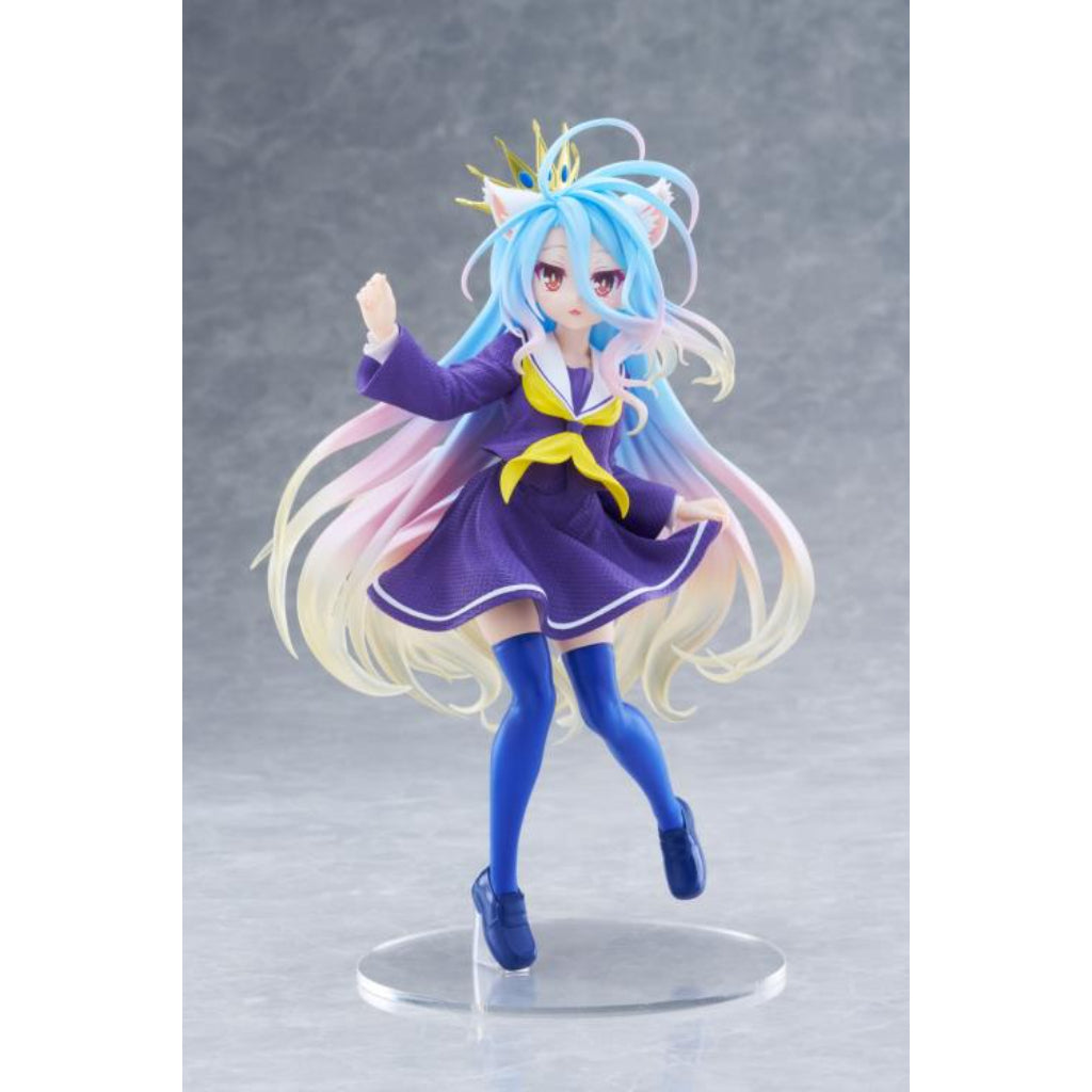 Taito Shiro Cat Ear Uniform Ver No Game No Life Coreful Figure