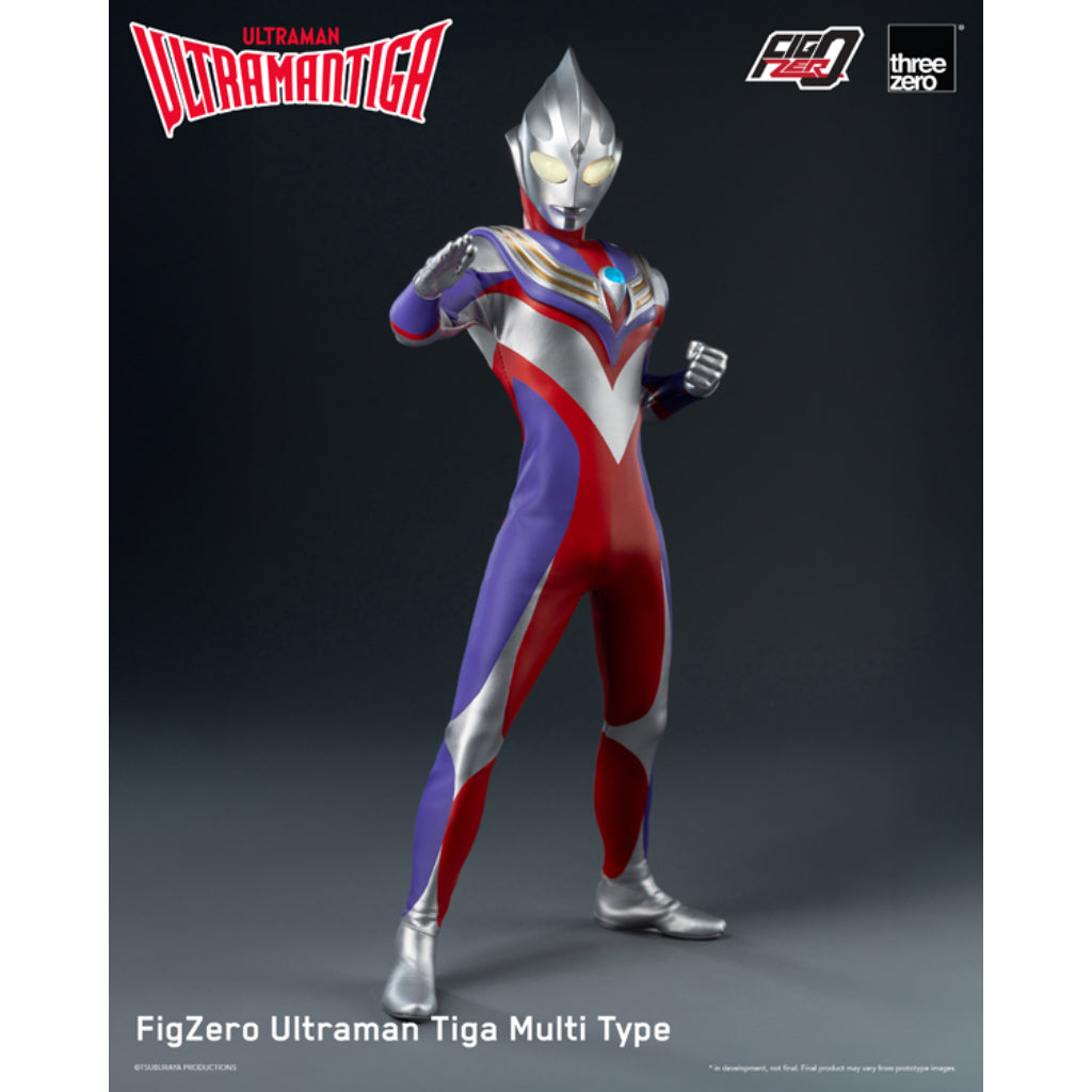 FigZero 1/6th Scale Collectible Figure - Ultraman Tiga - Ultraman Tiga Multi Type