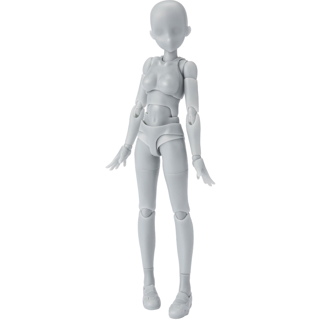 Bandai S.H.Figuarts Body-chan School Life Edition DX Set (Gray Color Ver.)