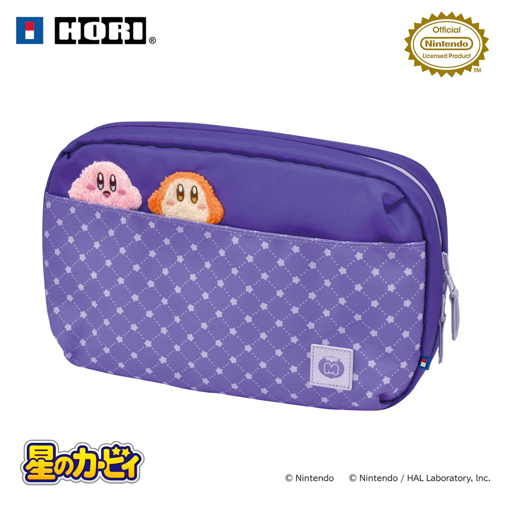 HORI Reversible Travel Pouch Kirby & Waddle Dee for Nintendo Switch 2 (NSX-028)