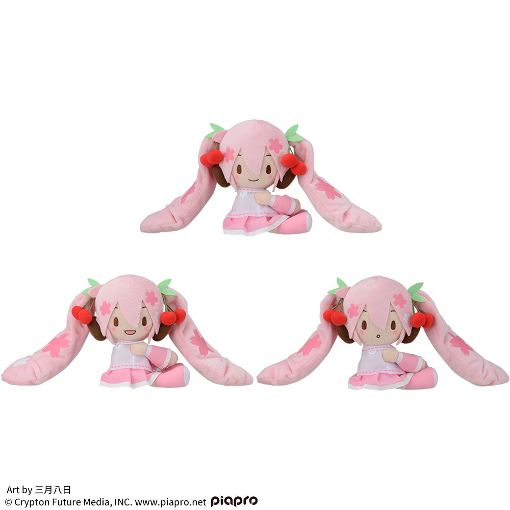 Sega MP Sakura Miku Kuttsuki Small Plush