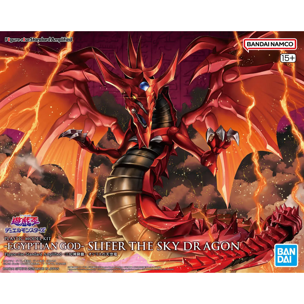 Bandai Egyptian God Slifer the Sky Dragon Figure-rise Standard Amplified Plastic Model Kit