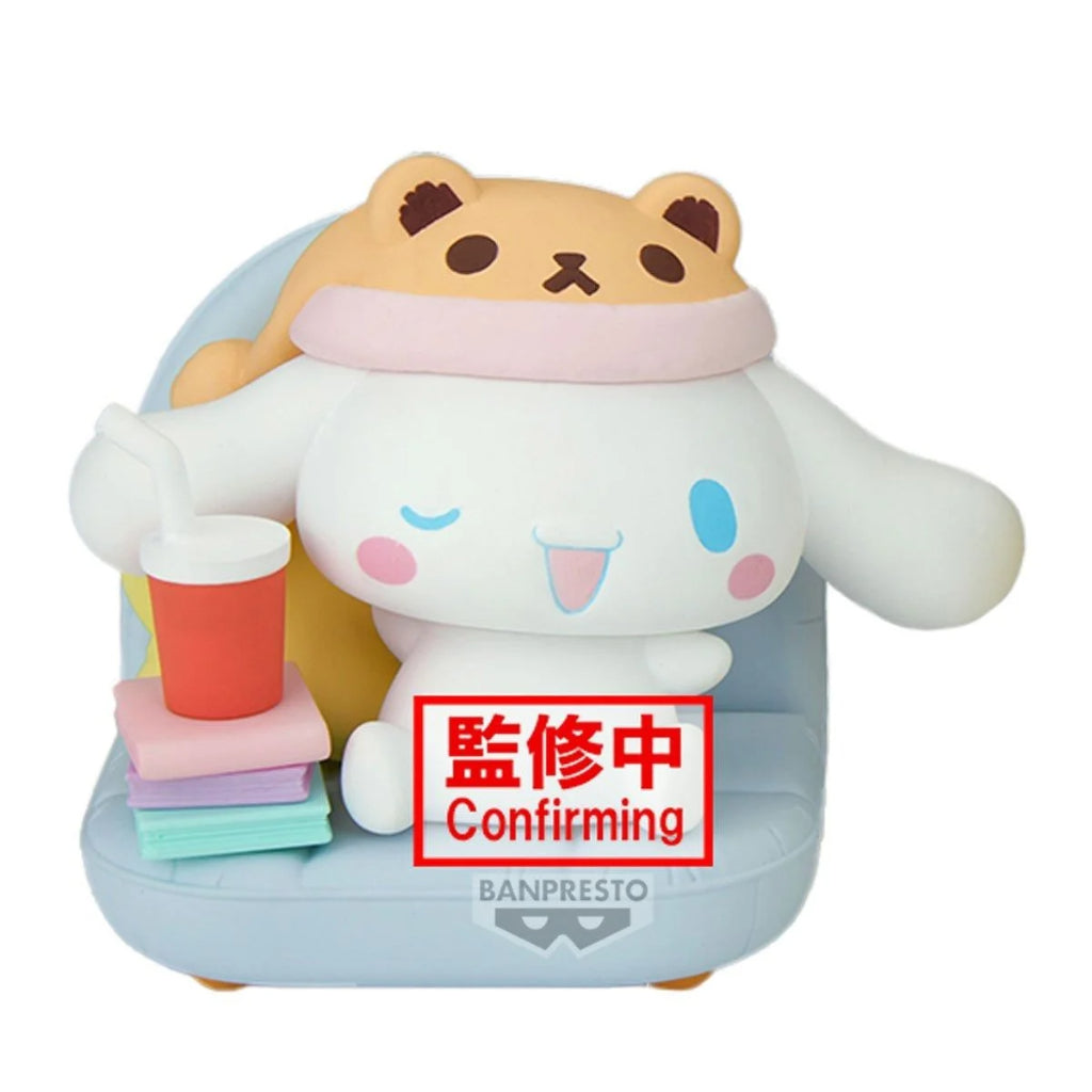 Banpresto Cinnamoroll Sanrio Characters Nakayoshi Memories Relaxing Time at Home