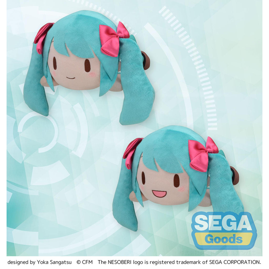 Sega Hatsune Miku 16th Anniversary Fuwapuchi Nesoberi M Plush