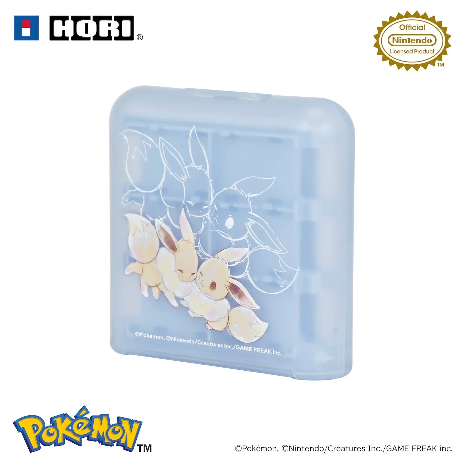 HORI Game Card Case (24 Slots) - Eevee Cottage Core Series (NSX-084)