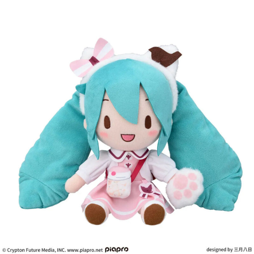 SEGA Hatsune Miku Outing Series Theme Park Ver. Fuwapuchi M Plush