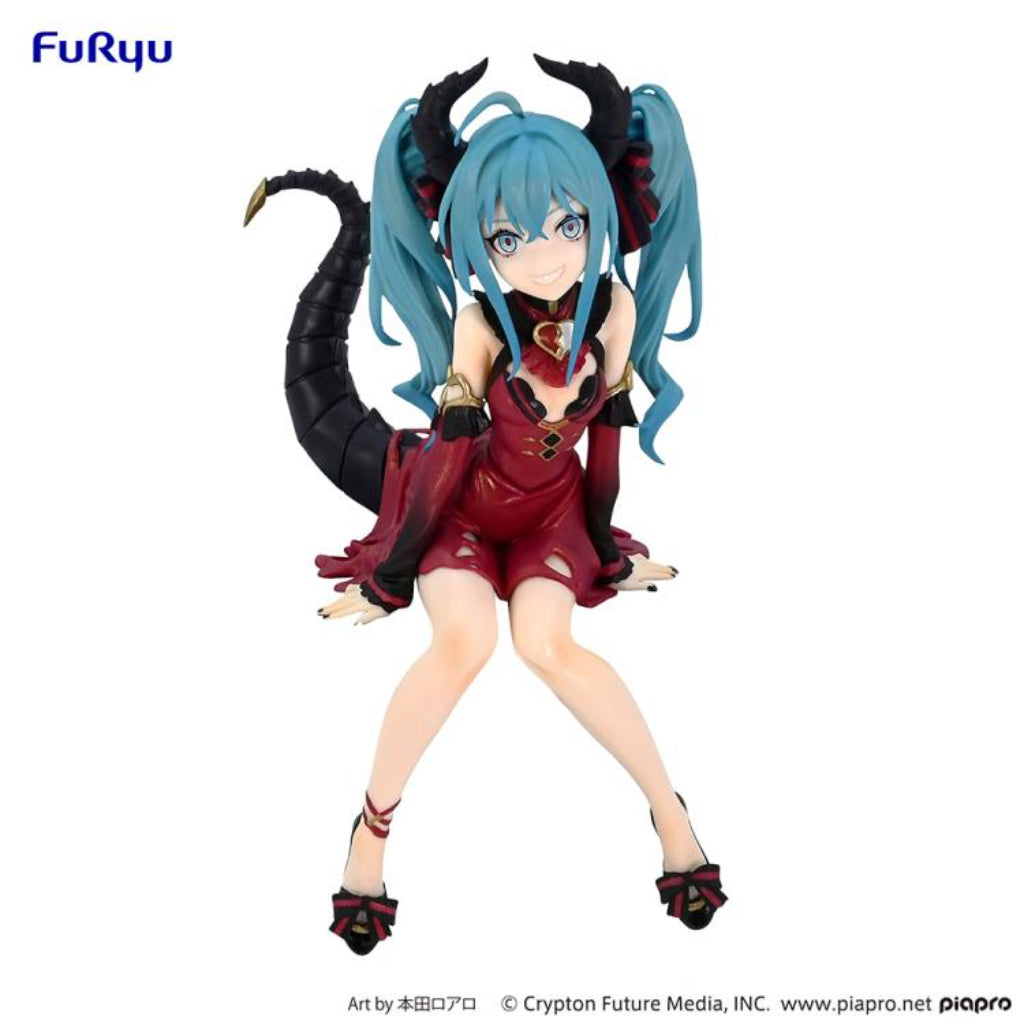 FuRyu Hatsune Miku Villian Red Color Ver Noodle Stopper