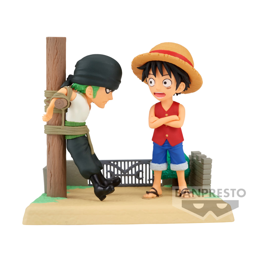 Banpresto Monkey D.Luffy Vs Roronoa Zoro WCF Log Stories One Piece