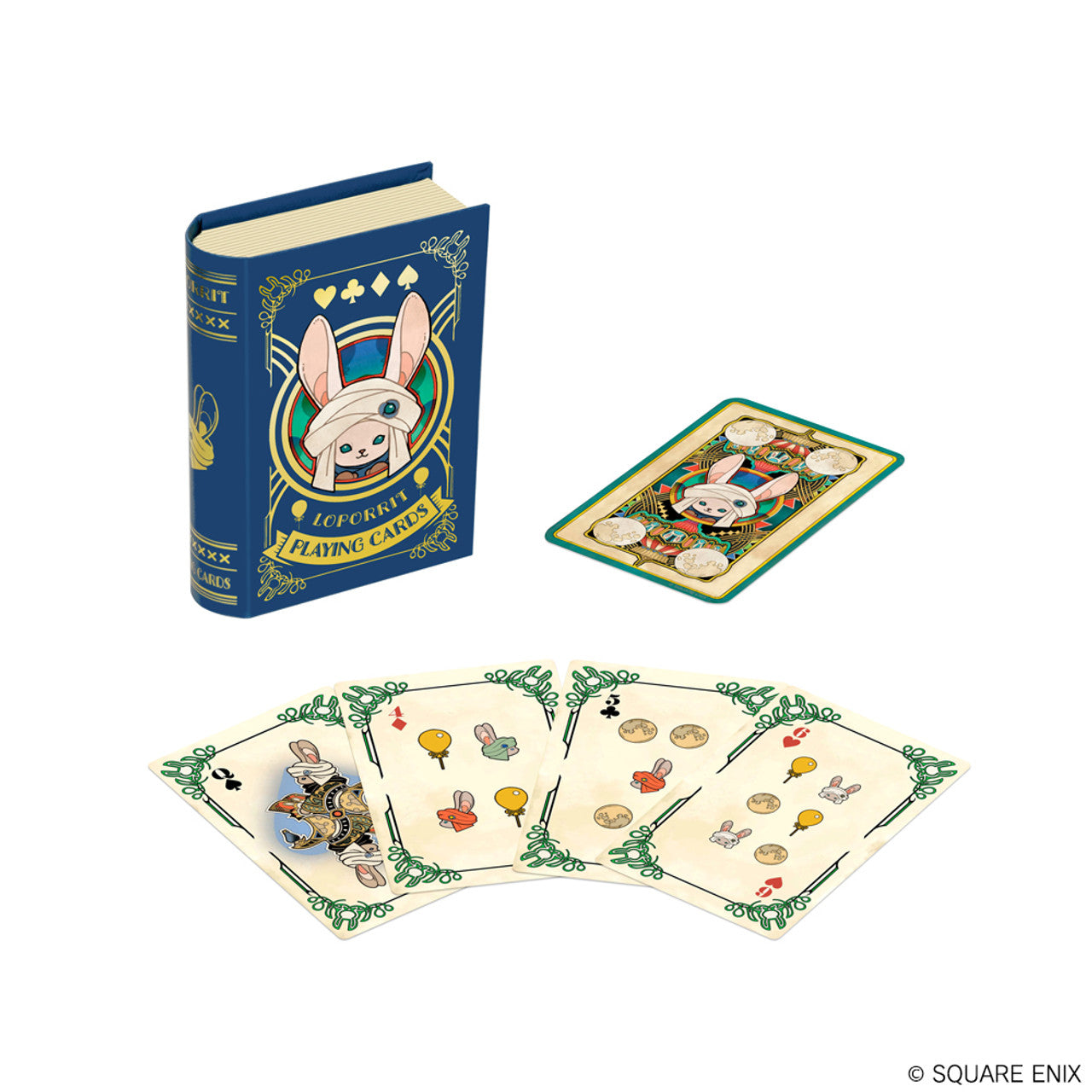 Square Enix Final Fantasy XIV Playing Cards - Loporrit