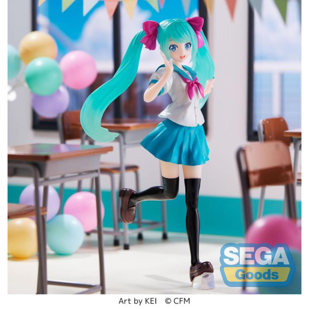 Sega Hatsune Miku 16th Anniversary Kei Ver. Luminasta Figure