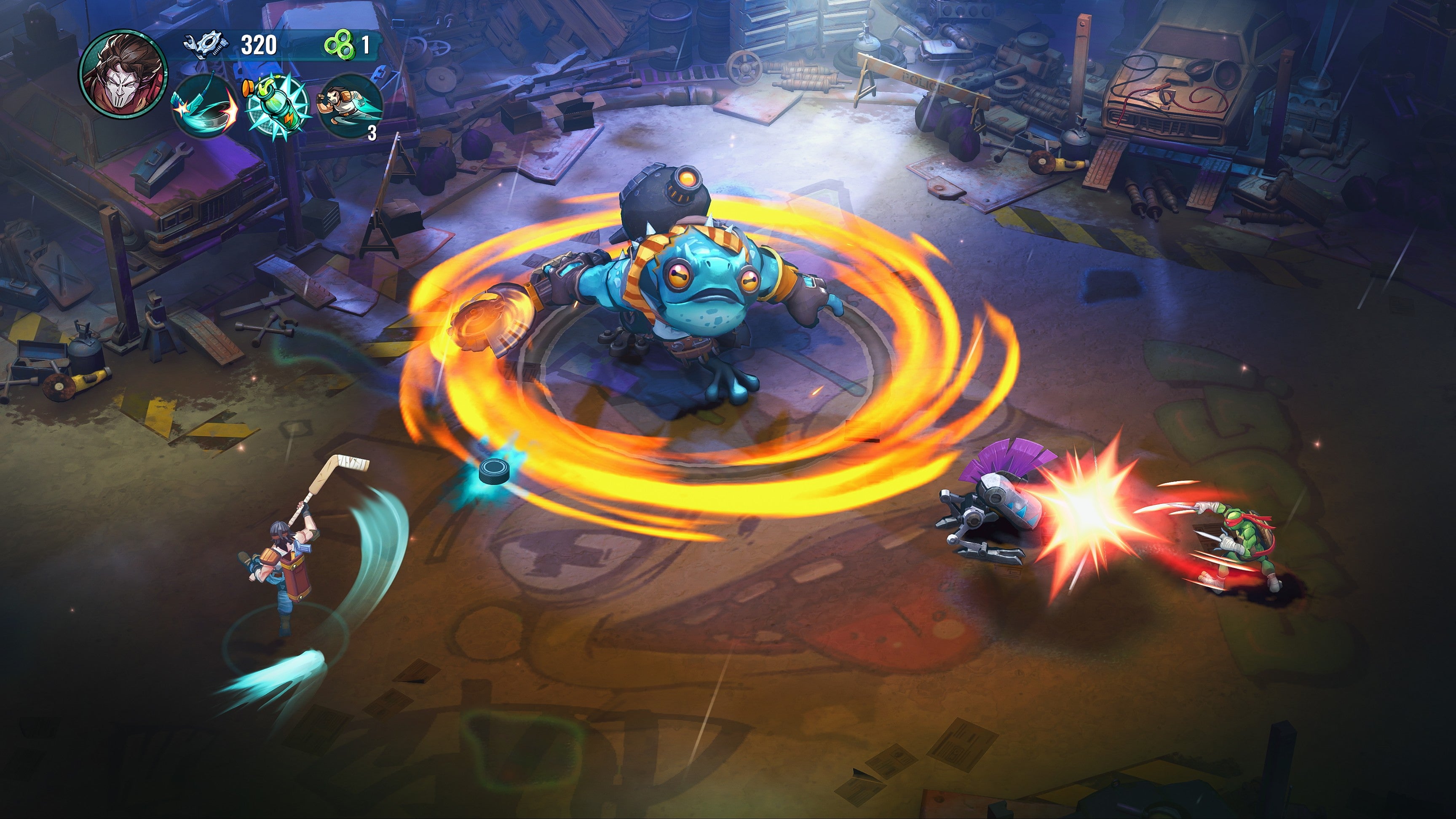 PS5 Teenage Mutant Ninja Turtles: Splintered Fate