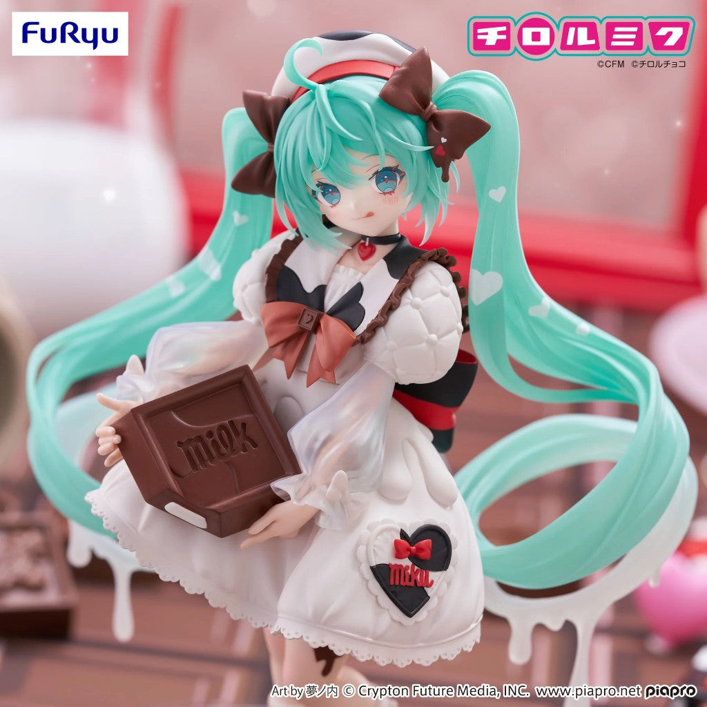 FuRyu Hatsune Miku x Tirol Choco Milk Ver Trio Try It Figure