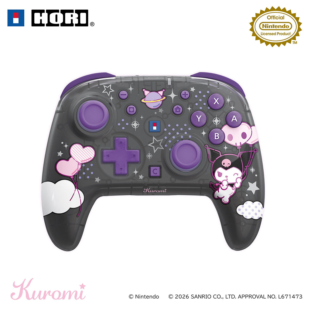 HORI Wireless HORIPAD Turbo for Nintendo Switch 2 - Sanrio Series (Kuromi) (NSX-254A)
