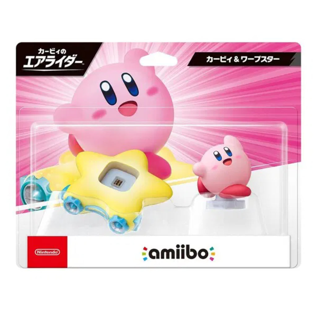 amiibo Kirby Air Riders Series - Kirby & Warp Star