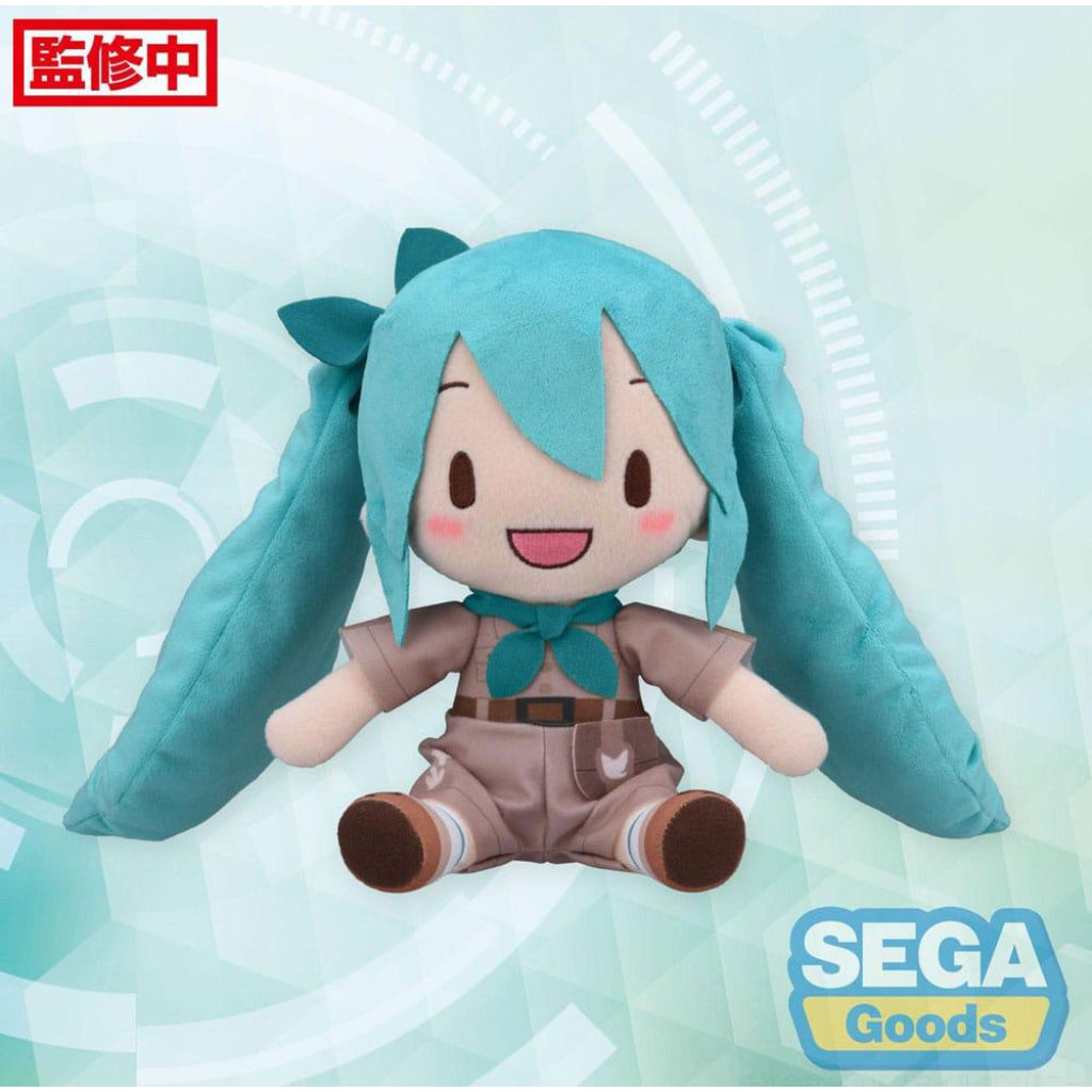 SEGA Hatsune Miku Outing Series Zoo Ver. Fuwapuchi M Plush