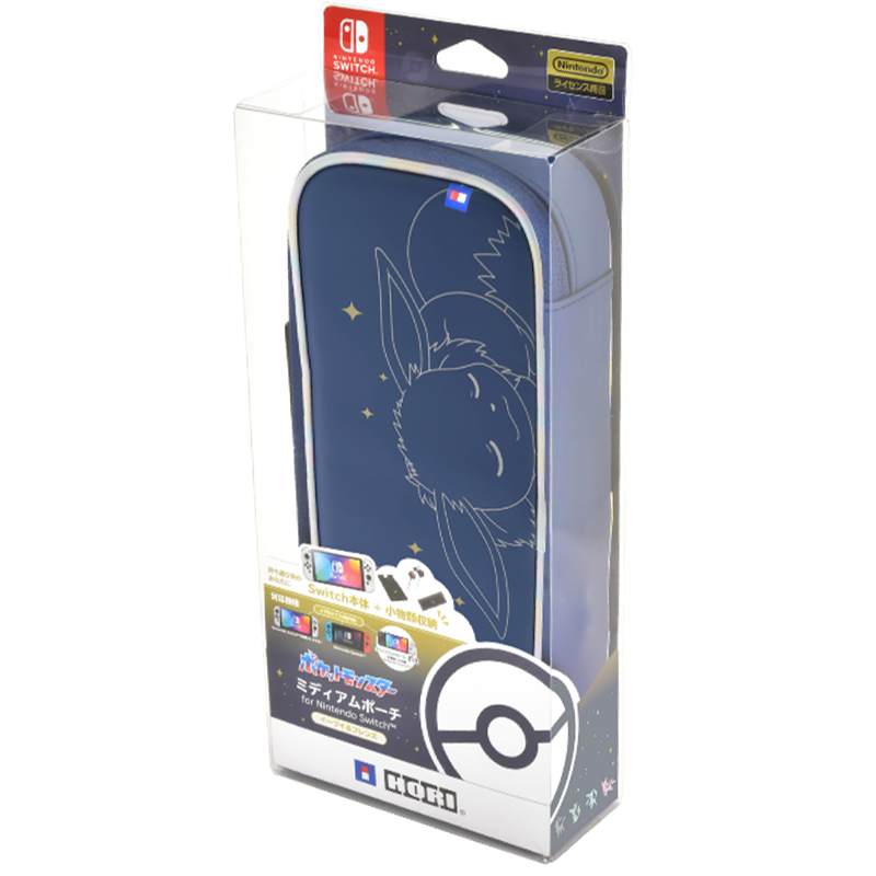 HORI Cargo Pouch Compact - Eevee and Friends (NSW-455A)