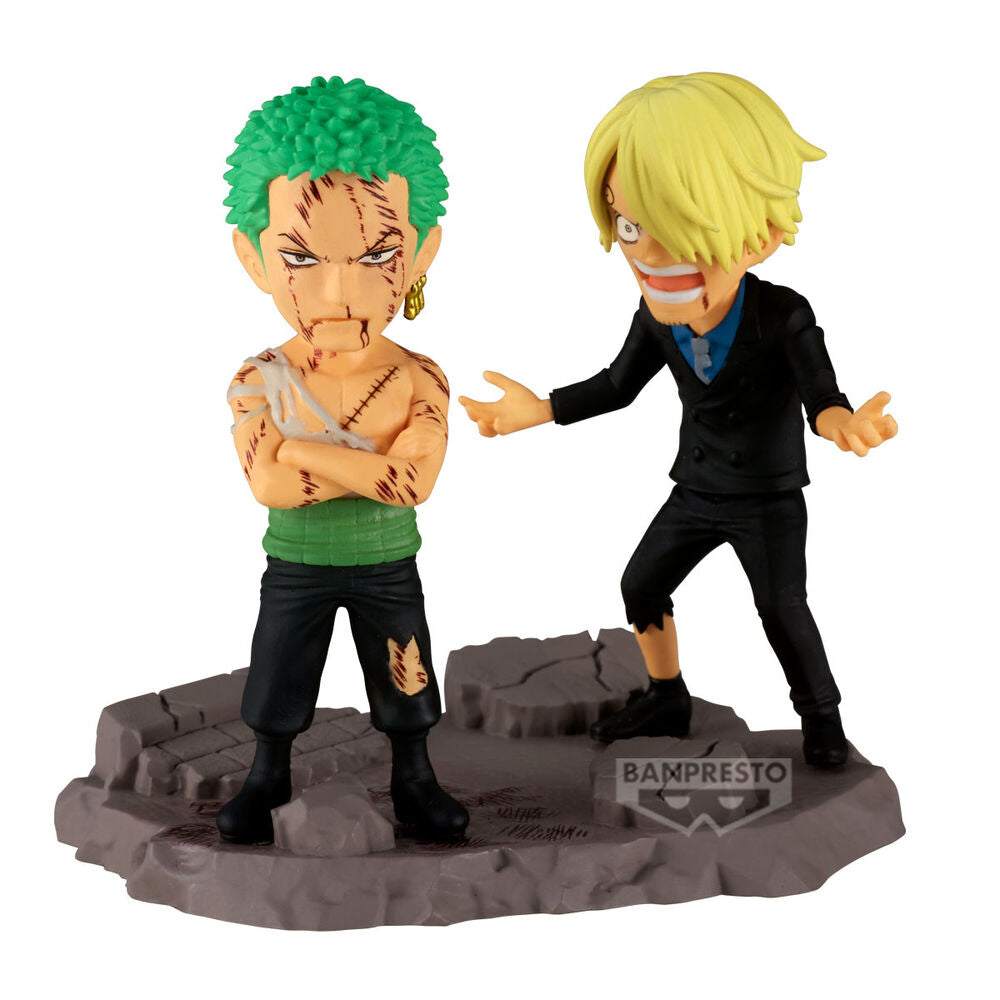 Banpresto WCF Roronoa Zoro & Sanji - "... Nothing ... At All!!!" Log Stories One Piece