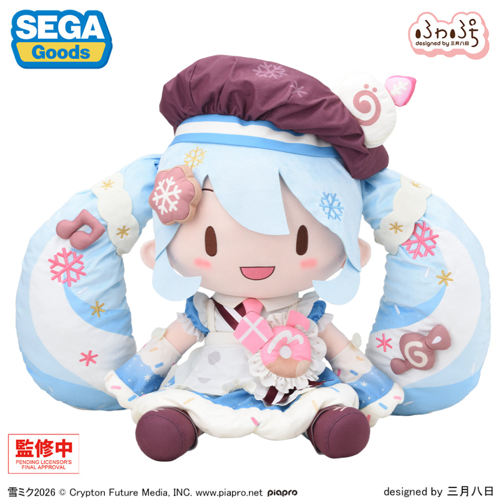 Fuwa Petit Snow Miku 2026 Dodeka Jumbo Plush