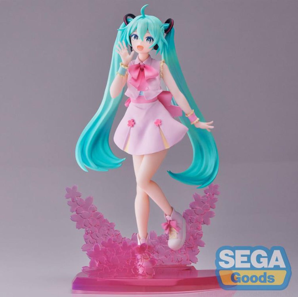 Sega Hatsune Miku Spring Omutatsu Ver Luminasta Figure