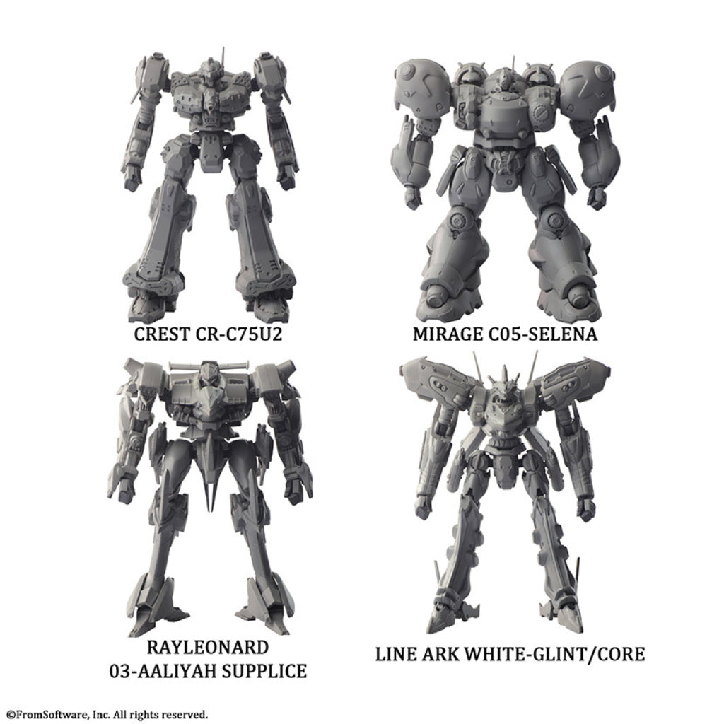 Armored Core Structure Arts Vol.2 (Box of 4)