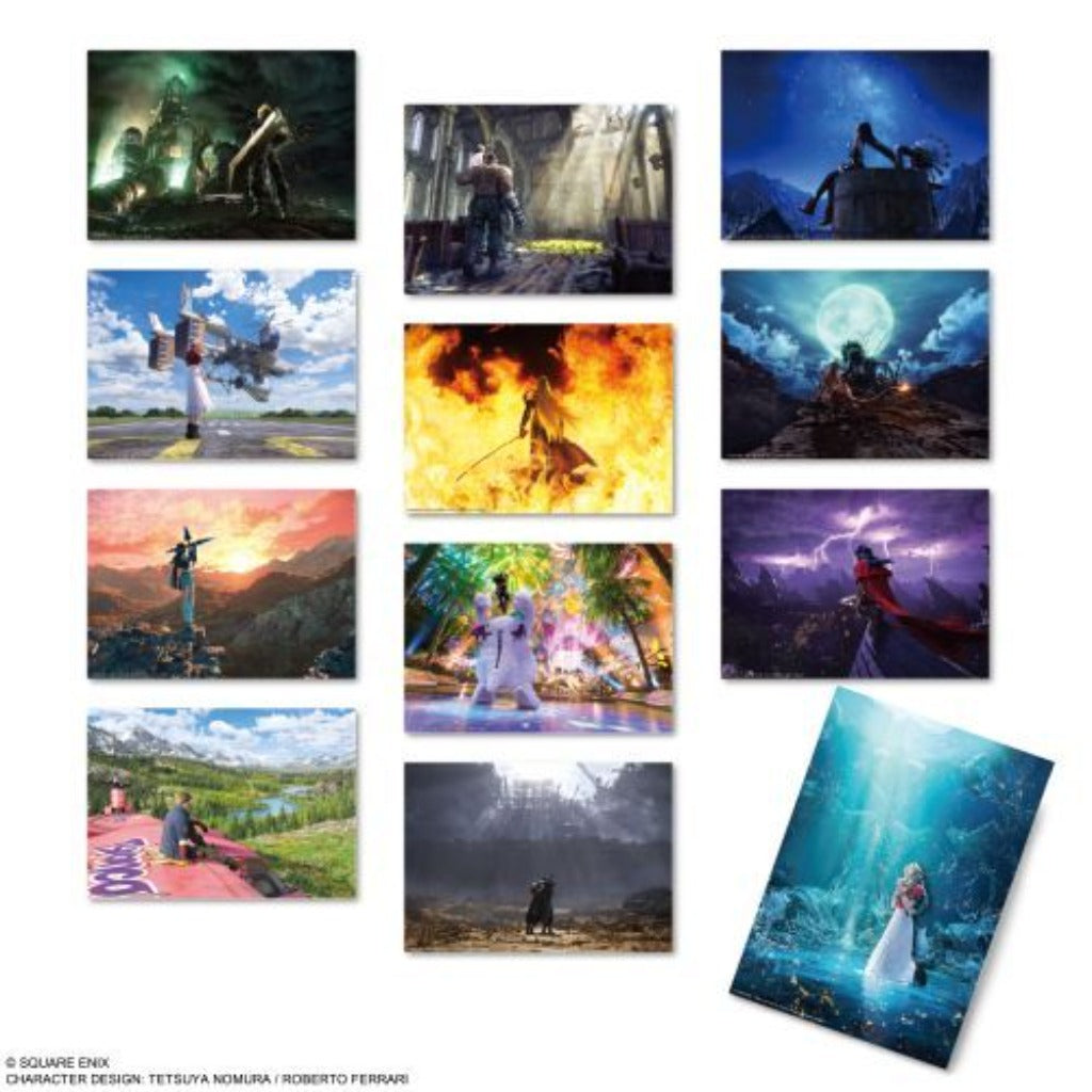 Square Enix Final Fantasy VII Rebirth Mini Clear Poster (Set Of 12)