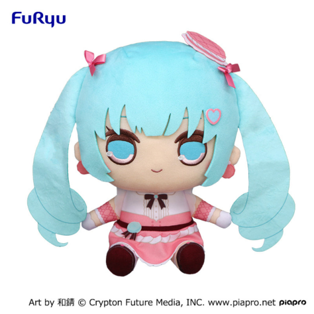 FuRyu Hatsune Miku Pink Macaron Ver. Kyurumaru Big Plush