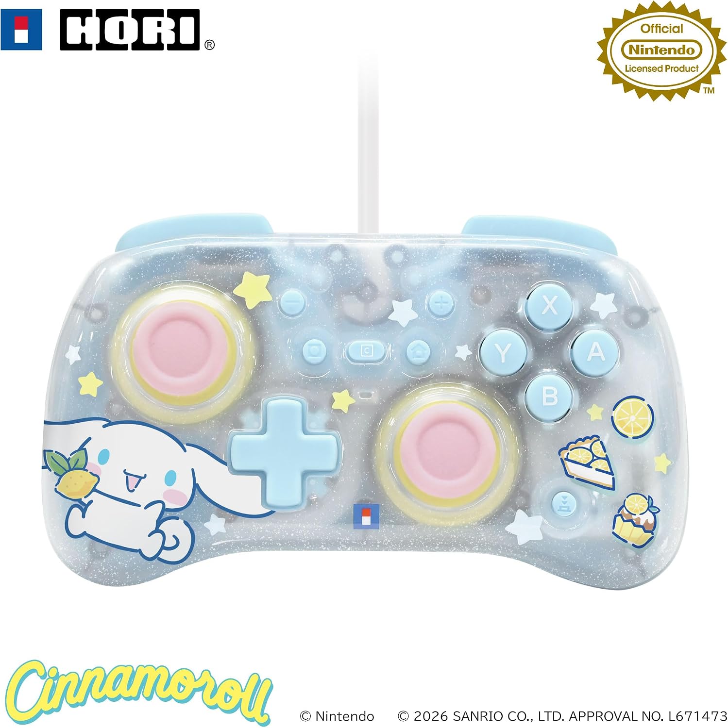 HORI HORIPAD Turbo Mini for Nintendo Switch 2 (Cinnamoroll Collection) (NSX-234A)