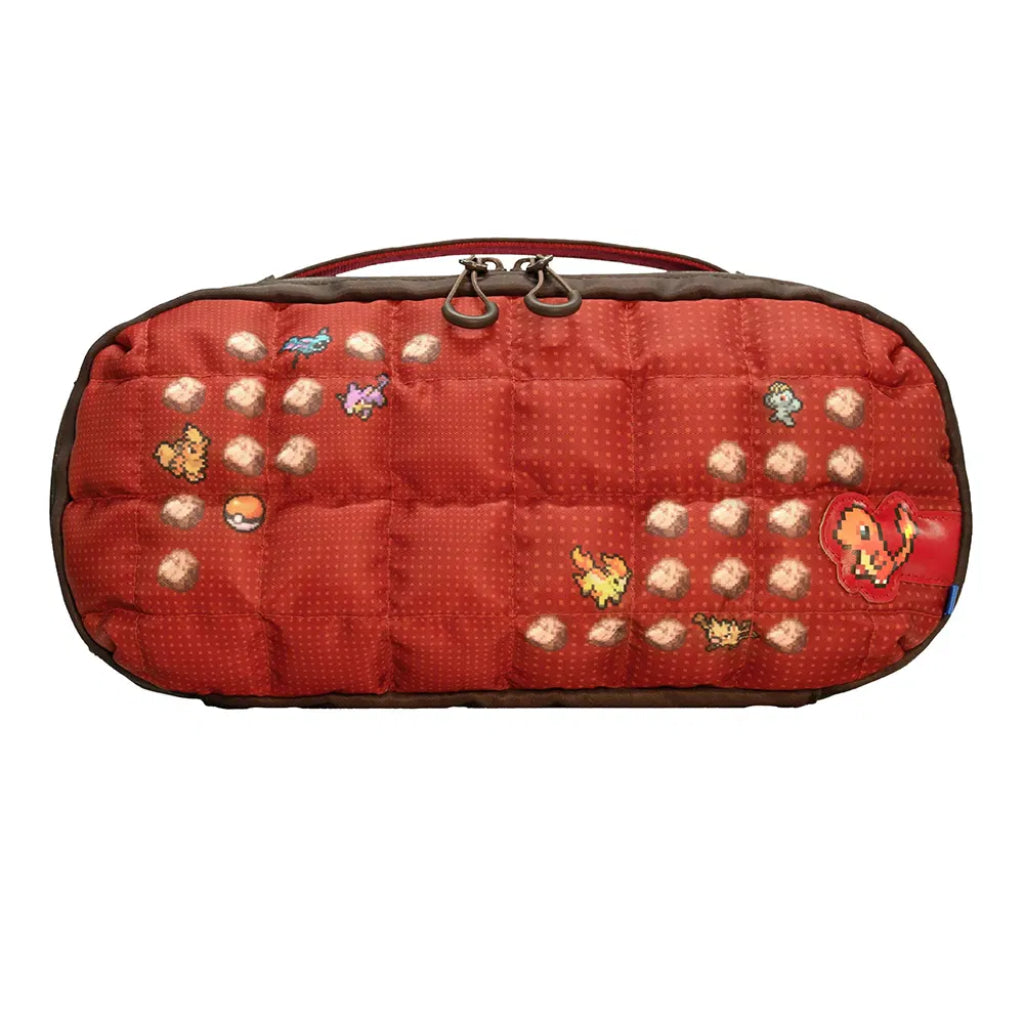 HORI Kurting Medium Pouch (Pokemon Pixel Red) for Nintendo Switch 2 (NSX-217A)