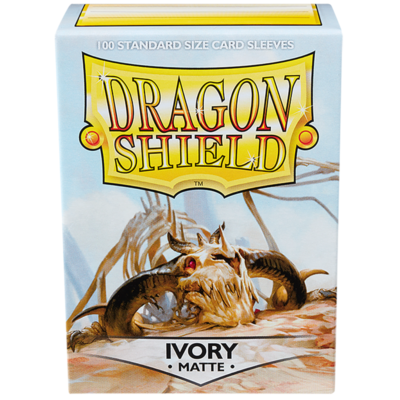 Dragon Shield Matte Sleeves 100CT - Ivory (Standard Size)