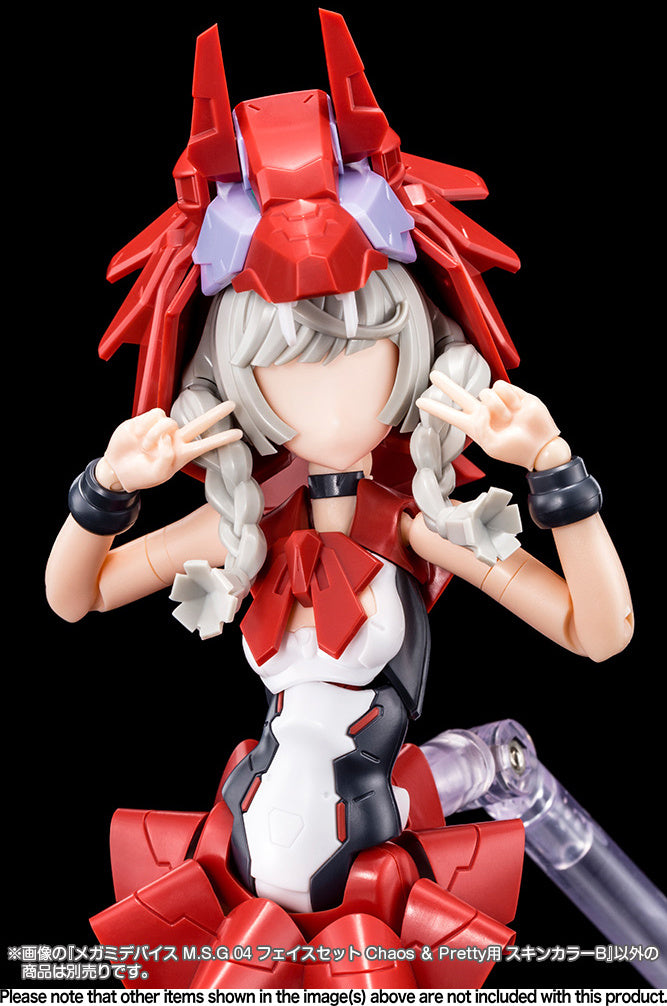 KP726 Megami Device - M.S.G 04 Face Set Chaos & Pretty Skin Color B