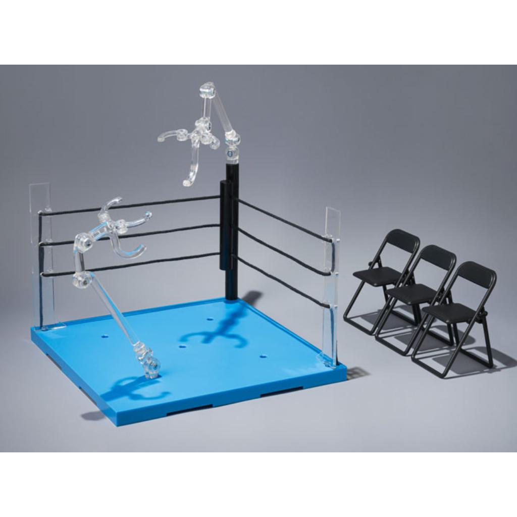Tamashii Stage Act Ring (Neutral Corner) & Folding Chair Set For S.H.Figuarts