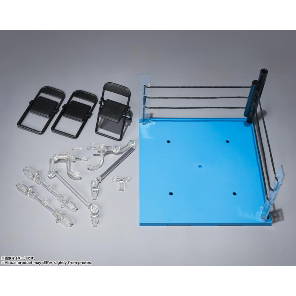 Tamashii Stage Act Ring (Neutral Corner) & Folding Chair Set For S.H.Figuarts