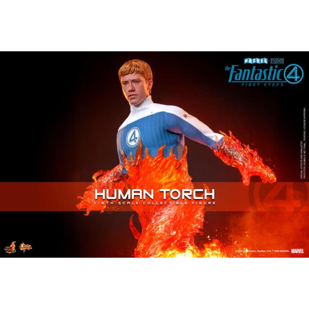 MMS829 - The Fantastic Four: First Steps 1/6th scale Human Torch Collectible Figure