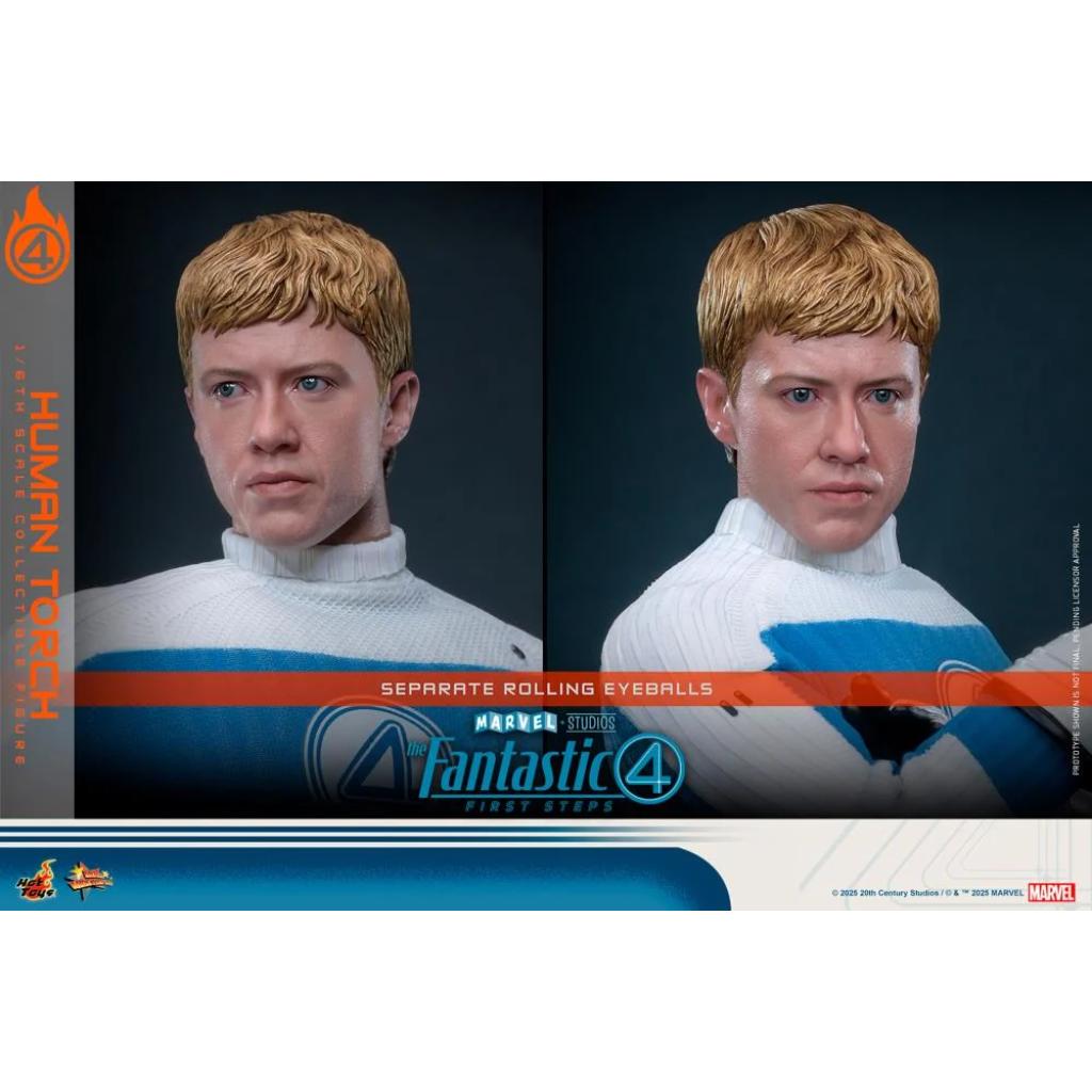 MMS829 - The Fantastic Four: First Steps 1/6th scale Human Torch Collectible Figure