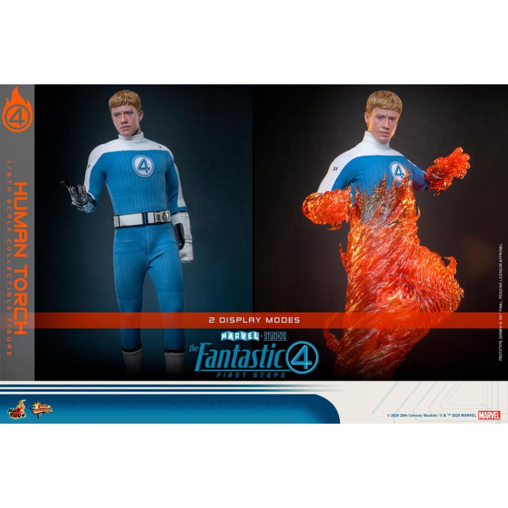 MMS829 - The Fantastic Four: First Steps 1/6th scale Human Torch Collectible Figure