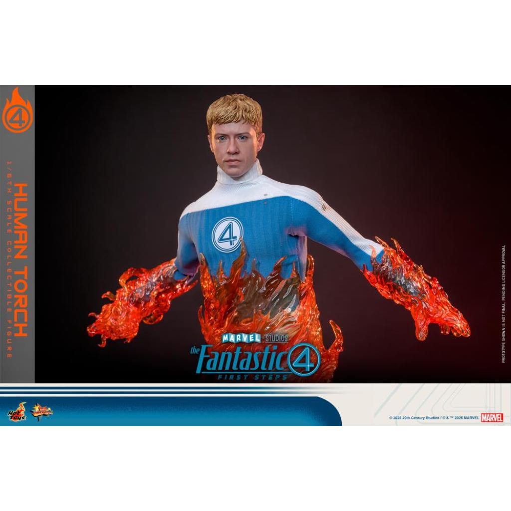 MMS829 - The Fantastic Four: First Steps 1/6th scale Human Torch Collectible Figure