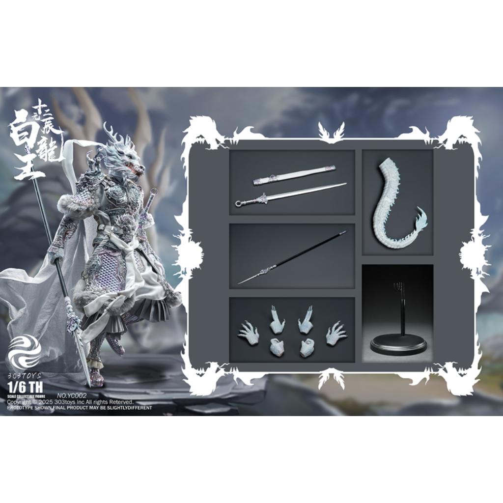 YC002 - The Twelve Zodiac - 1/6th Scale White Dragon King (Standard Edition)