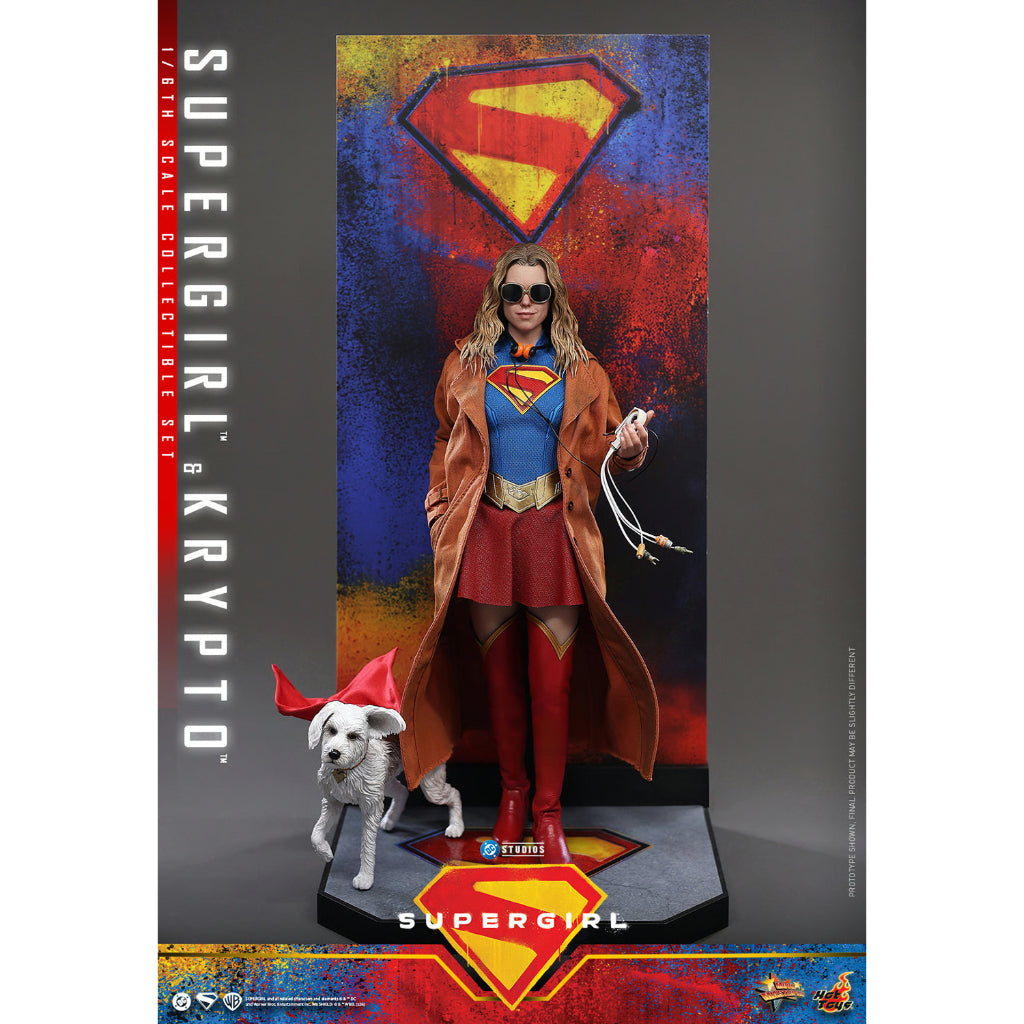 MMS869 Supergirl - 1/6th scale Supergirl & Krypto Collectible Set