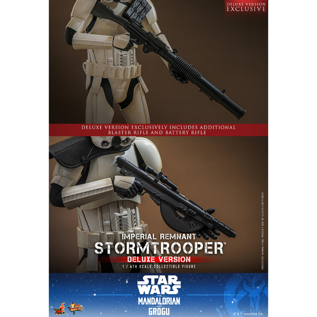 MMS837 Star Wars: The Mandalorian & Grogu - 1/6th Scale Imperial Remnant Stormtrooper (Deluxe Version)