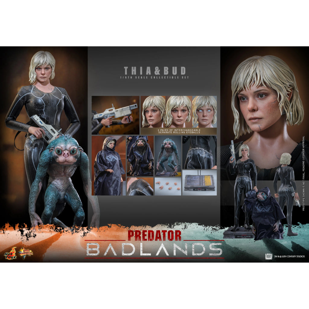 MMS900 Predator: Badlands - 1/6th scale Thia & Bud Collectible Set