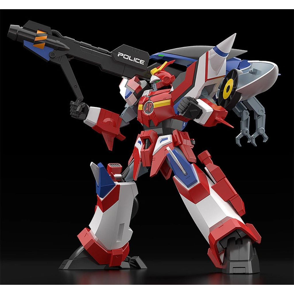Armored Police Metal Jack - Moderoid Hyper Red Jack Armor