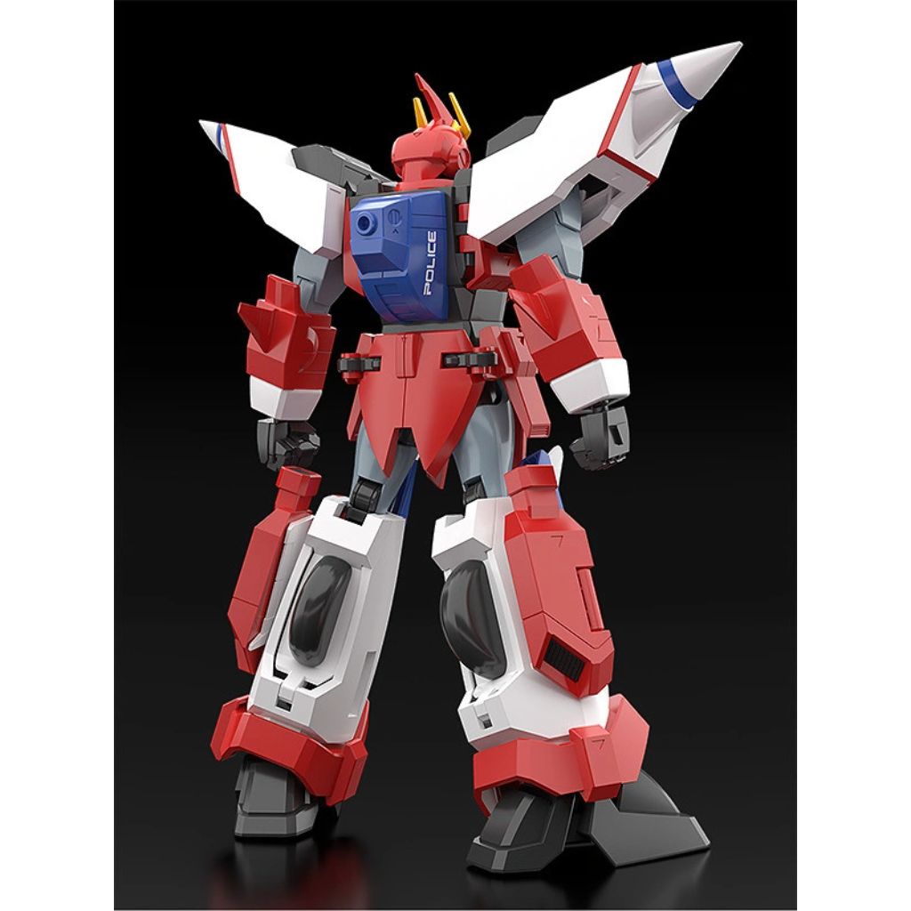 Armored Police Metal Jack - Moderoid Hyper Red Jack Armor