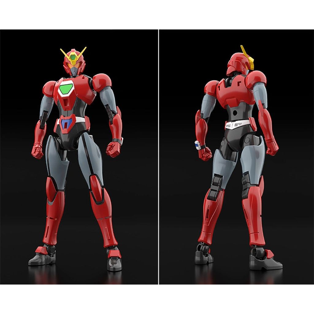 Armored Police Metal Jack - Moderoid Hyper Red Jack Armor