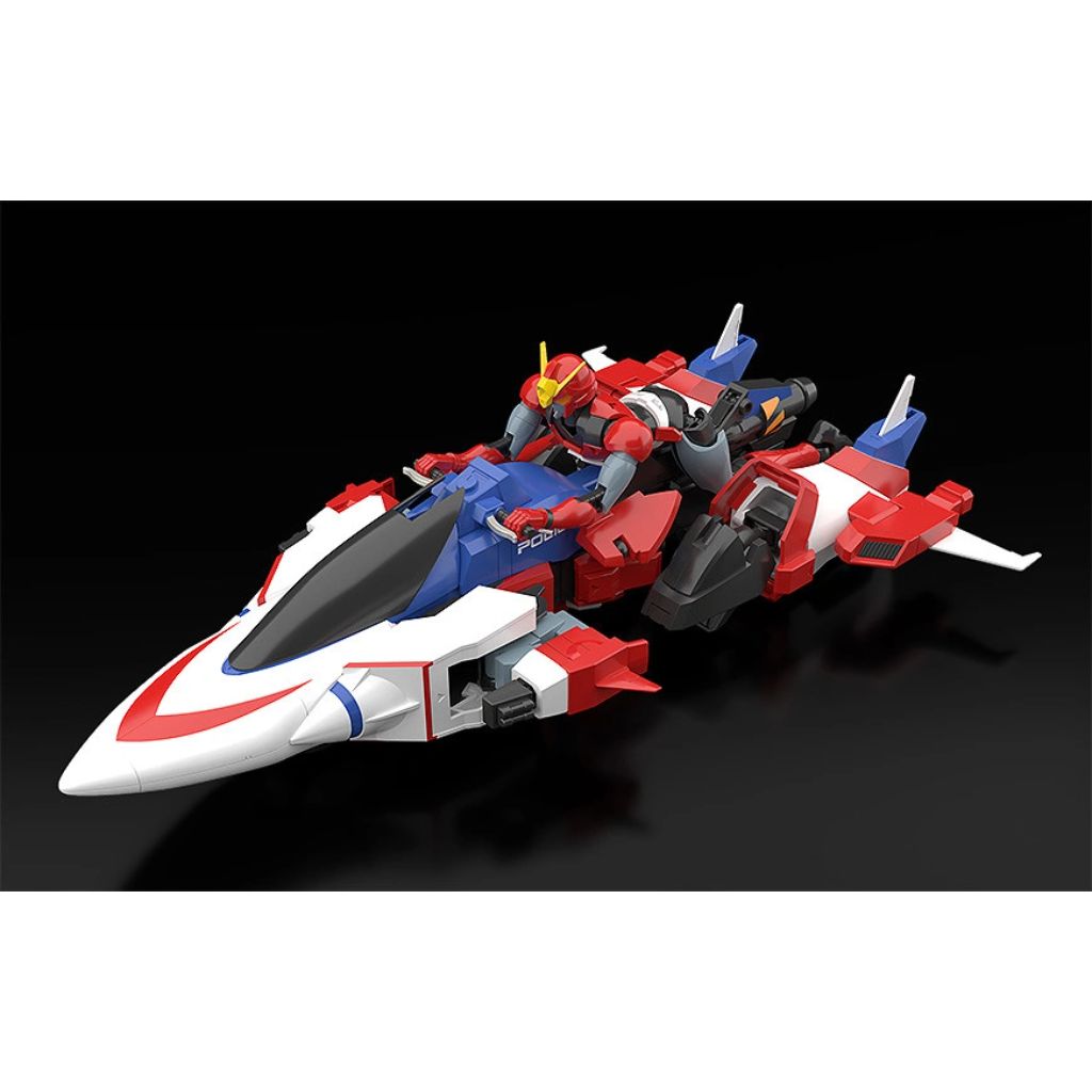 Armored Police Metal Jack - Moderoid Hyper Red Jack Armor