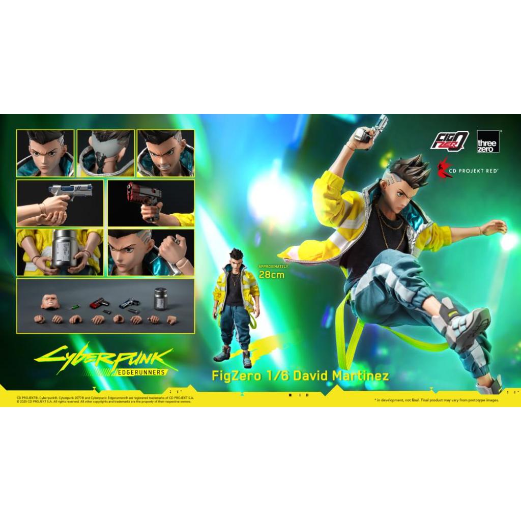 Figzero 1/6Th Scale Collectible Figure - Cyberpunk: Edgerunners - David Martinez